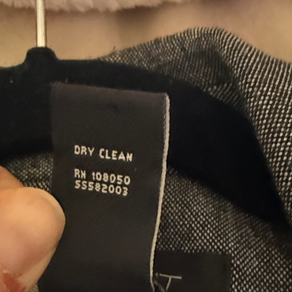 Lane Bryant Women's Charcoal Gray and Black  Blazer size 18 - Picture 8 of 10